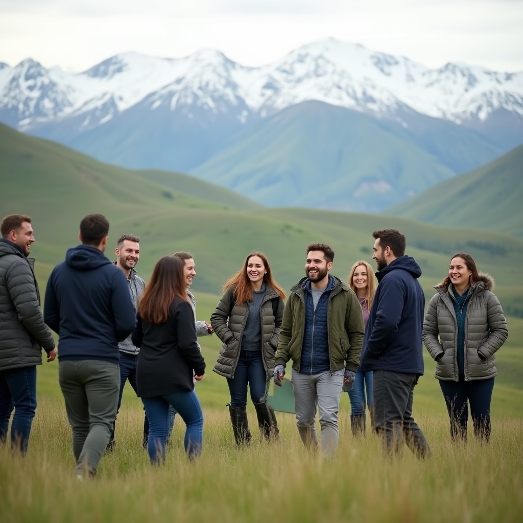 Корпоративный тимбилдинг на природе